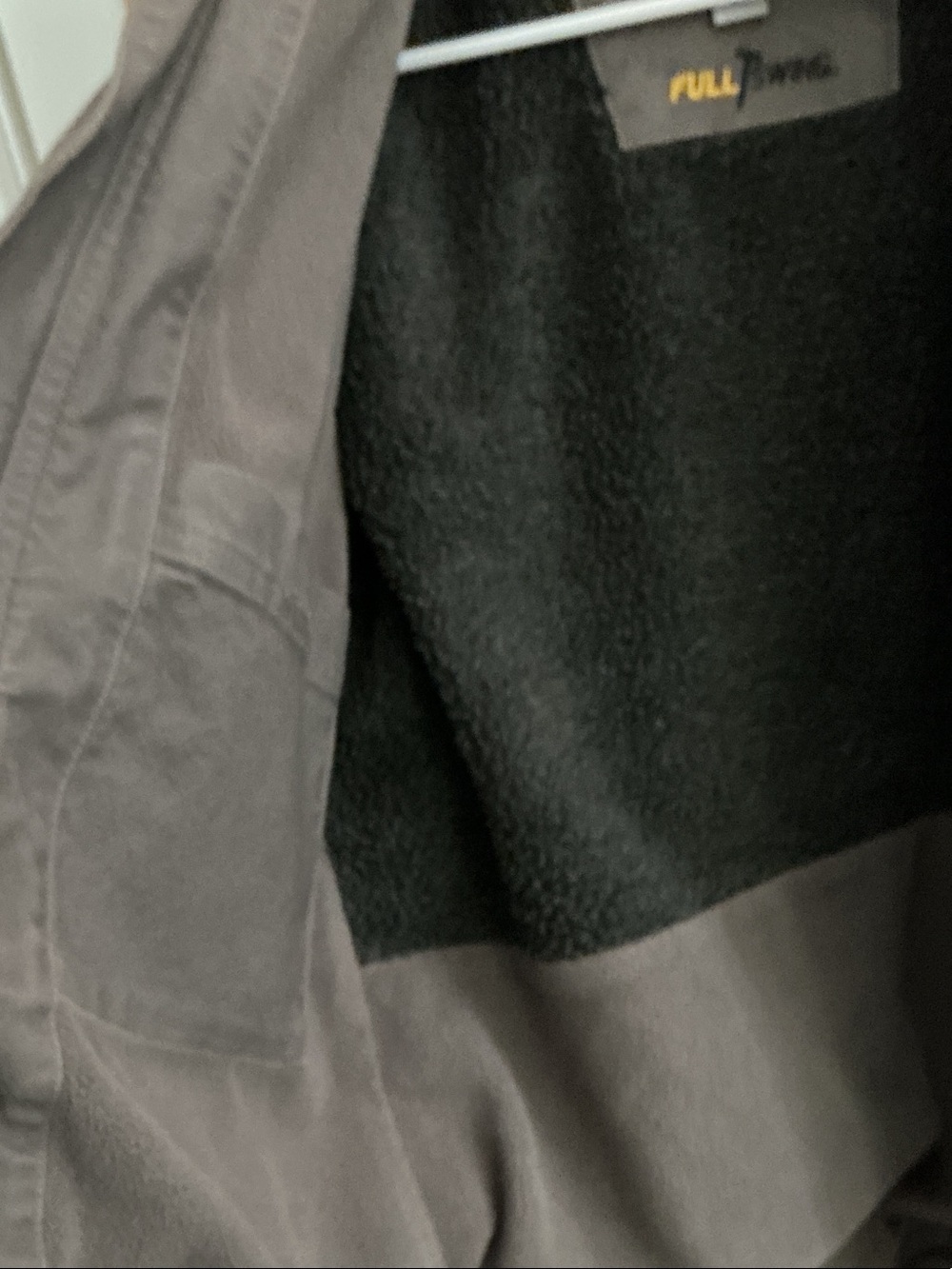 Carhartt Grayish Hooded Sherpa-Lined Work Jacket - Picture 4 of 5